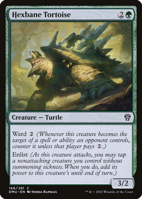 Hexbane Tortoise\nDominaria United\nSingle\nMagic The Gathering
