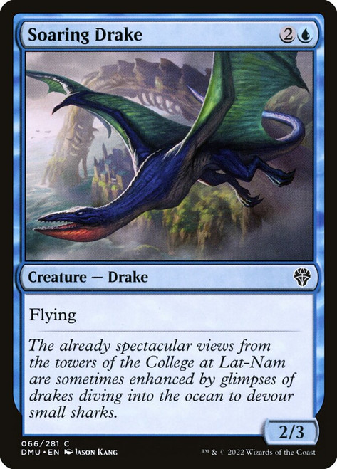 Soaring Drake\nDominaria United\nSingle\nMagic The Gathering