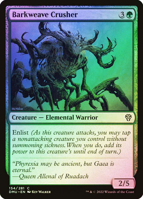 Barkweave Crusher
Dominaria United
Single
Magic: The Gathering