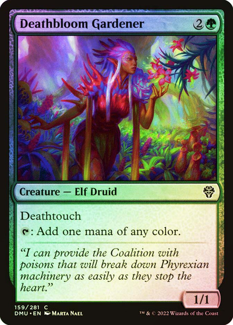 Deathbloom Gardener
Dominaria United
Single
Magic: The Gathering