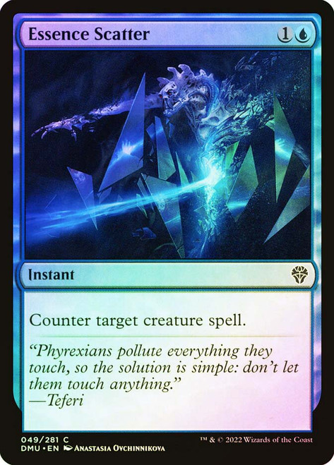 Essence Scatter
Dominaria United
Single
Magic: The Gathering