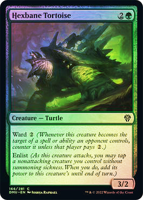 Hexbane Tortoise\nDominaria United\nSingle\nMagic The Gathering