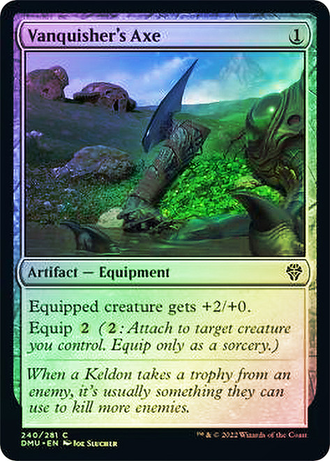 Vanquisher's Axe\nDominaria United\nSingle\nMagic The Gathering
