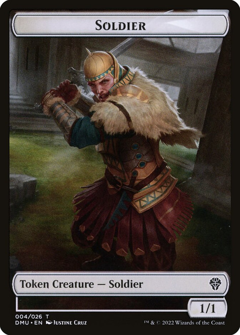 {Soldier Token}\nDominaria United\nSingle\nMagic The Gathering