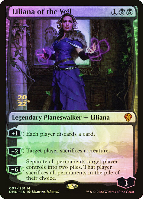ヴェールのリリアナ　Liliana of the Veil　PWFM プロモ PWFM)ヴェールのリリアナ(2023 Fall)(PRM)(F)/LILIANA OF THE