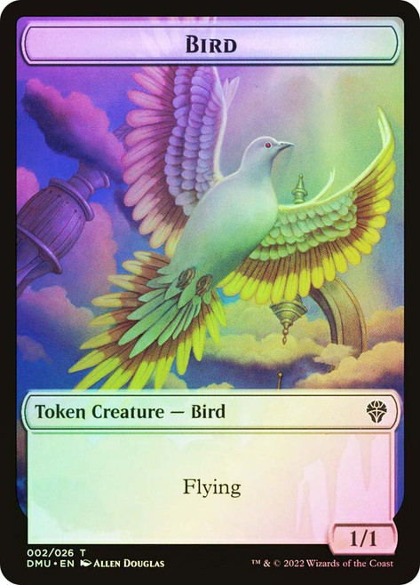 {Bird Token} (White) // {Stangg Twin Token}
Dominaria United
Single
Magic: The Gathering