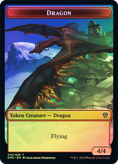 {Dragon Token} // {Soldier Token}\nDominaria United\nSingle\nMagic The Gathering