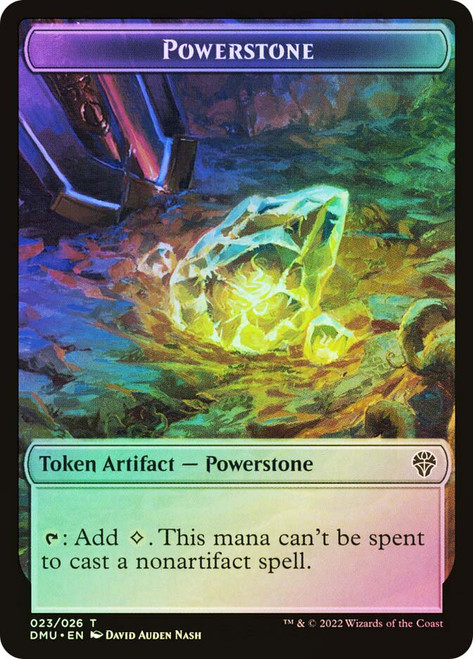 {Powerstone Token} // {Soldier Token}
Dominaria United
Single
Magic: The Gathering