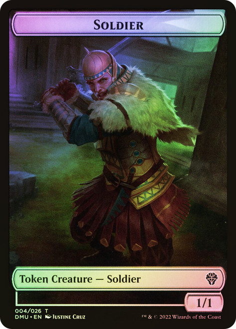{Soldier Token} // {Wurm Token}
Dominaria United
Single
Magic: The Gathering