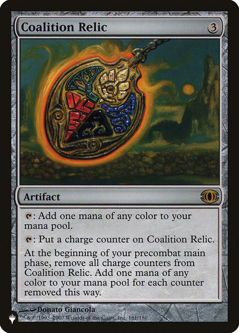 Coalition Relic\nMystery Booster / The List\nSingle\nMagic The Gathering