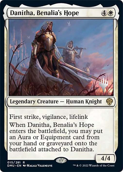 Danitha, Benalia's Hope (Promo Pack) (Dominaria United)\nPromo: Planeswalker Stamped\nSingle\nMagic The Gathering