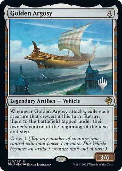 Golden Argosy (Promo Pack) (Dominaria United)\nPromo: Planeswalker Stamped\nSingle\nMagic The Gathering
