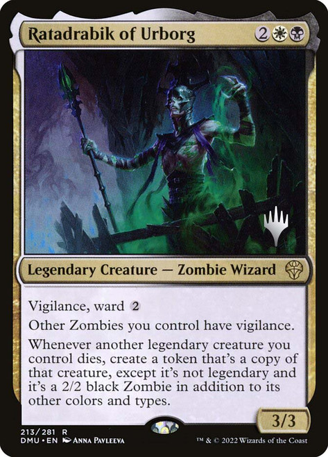Ratadrabik of Urborg (Promo Pack) (Dominaria United)
Promo
Single
Magic: The Gathering
