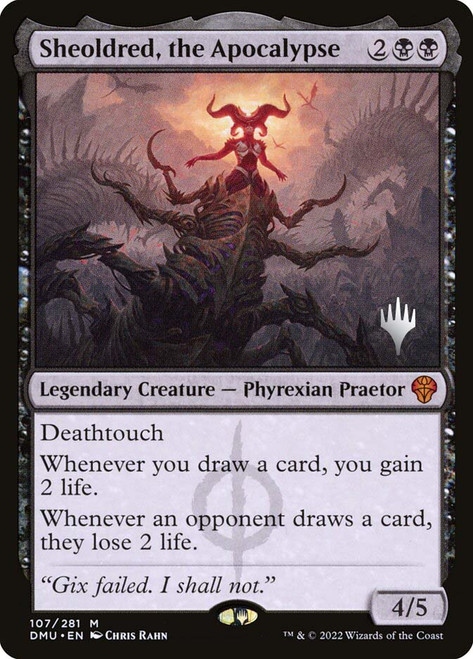 Sheoldred, the Apocalypse (Prerelease) (Dominaria United) | Promo