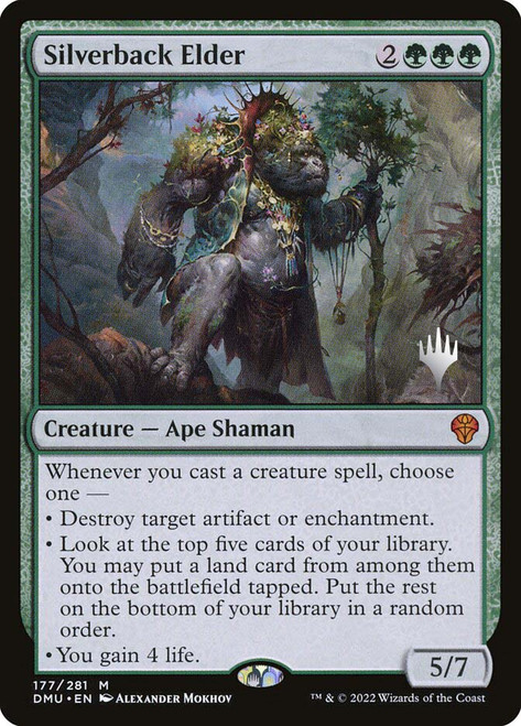 Silverback Elder (Promo Pack) (Dominaria United)
Promo
Single
Magic: The Gathering