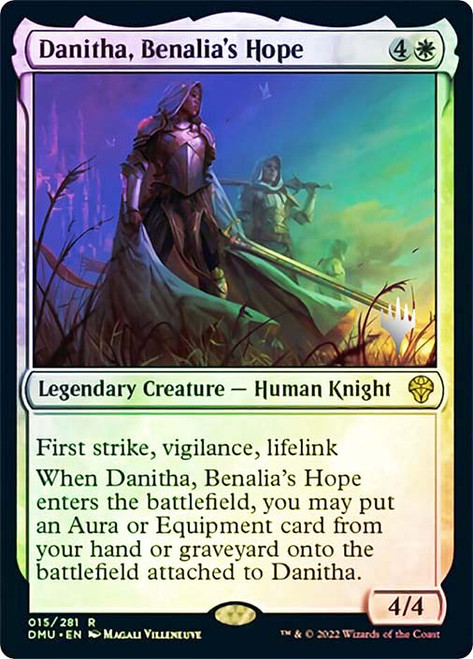 Danitha, Benalia's Hope (Promo Pack) (Dominaria United)\nPromo: Planeswalker Stamped\nSingle\nMagic The Gathering