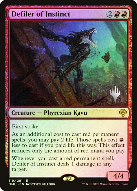 Defiler of Instinct (Promo Pack) (Dominaria United)
Promo
Single
Magic: The Gathering