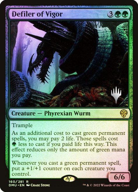 Defiler of Vigor (Promo Pack) (Dominaria United)
Promo
Single
Magic: The Gathering