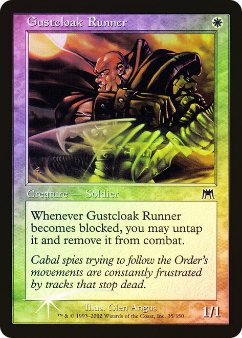 Gustcloak Runner\nOnslaught\nSingle\nMagic The Gathering