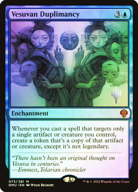 Vesuvan Duplimancy (Promo Pack) (Dominaria United)
Promo
Single
Magic: The Gathering