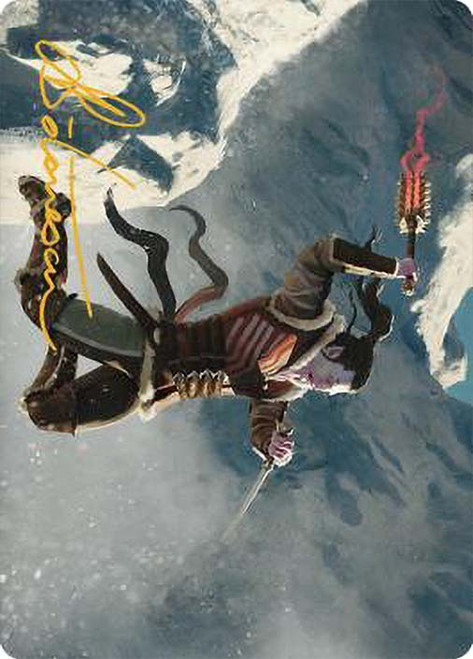 {Balduvian Berserker Art Card} (Signed)\nArt Series\nSingle\nMagic The Gathering