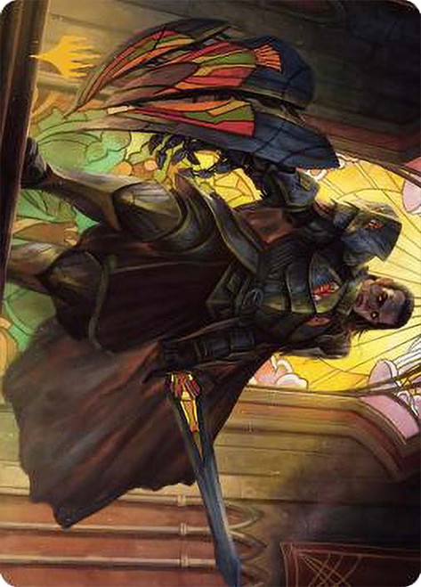 {Benalish Sleeper Art Card} (Stamped)\nArt Series\nSingle\nMagic The Gathering