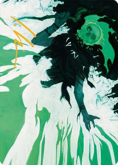 {Bone Splinters Art Card} (Signed)\nArt Series\nSingle\nMagic The Gathering