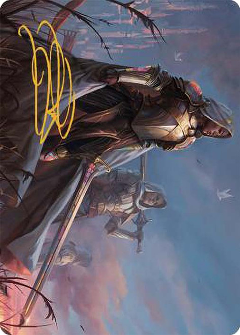 {Danitha, Benalia's Hope Art Card} (Signed)\nArt Series\nSingle\nMagic The Gathering