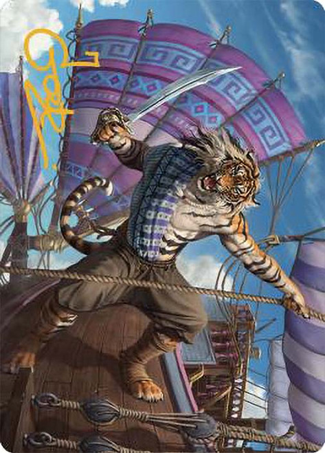 {Jedit Ojanen, Mercenary Art Card} (Signed)\nArt Series\nSingle\nMagic The Gathering