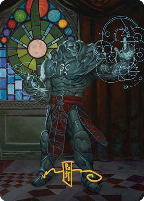 {Karn, Living Legacy Art Card} (#2) (Signed)\nArt Series\nSingle\nMagic The Gathering