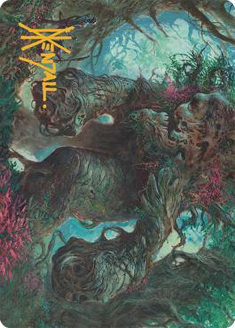 {Magnigoth Sentry Art Card} (Signed)\nArt Series\nSingle\nMagic The Gathering