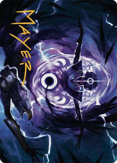 {Rona's Vortex Art Card} (Signed)\nArt Series\nSingle\nMagic The Gathering