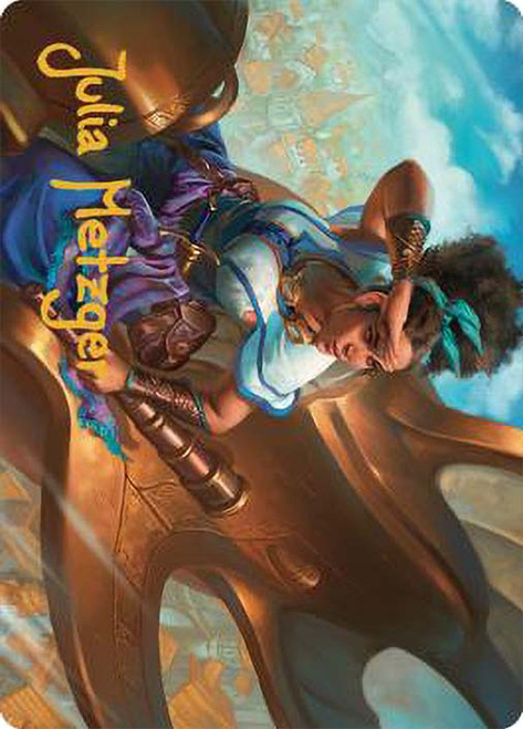 {Talas Lookout Art Card} (Signed)\nArt Series\nSingle\nMagic The Gathering