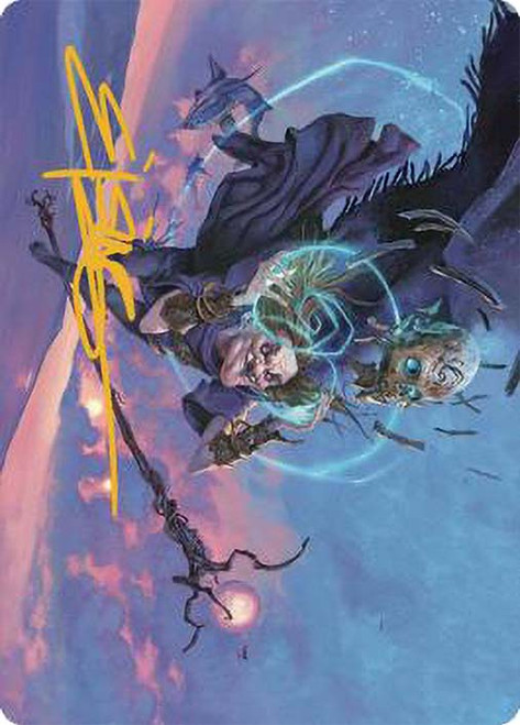 {Zur, Eternal Schemer Art Card} (#56) (Signed)\nArt Series\nSingle\nMagic The Gathering