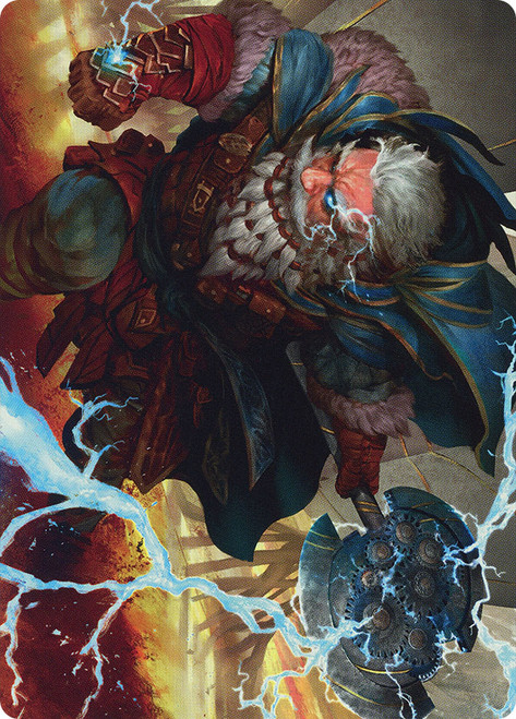 {Electrostatic Infantry Art Card}\nArt Series\nSingle\nMagic The Gathering