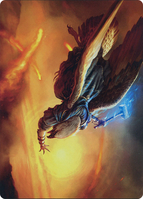 {Battlewing Mystic Art Card}\nArt Series\nSingle\nMagic The Gathering