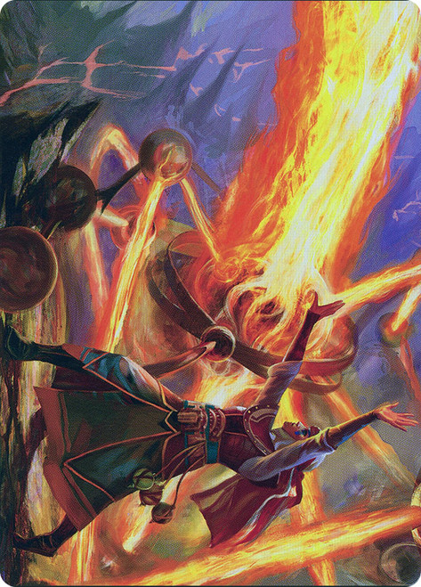 {Ghitu Amplifier Art Card}\nArt Series\nSingle\nMagic The Gathering