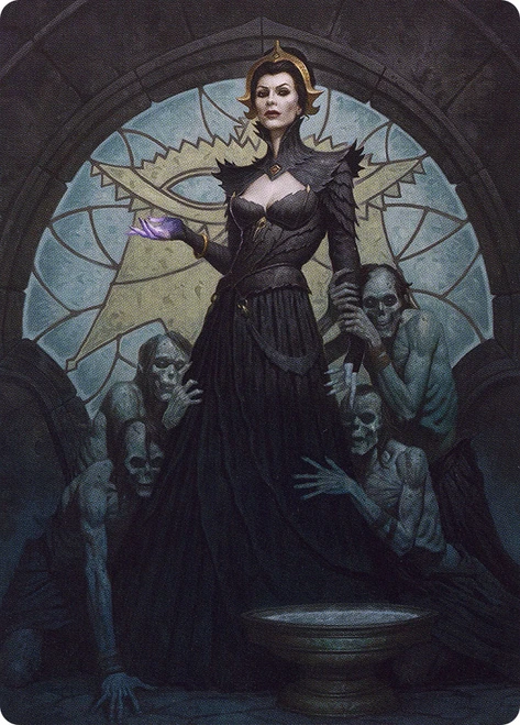 {Liliana of the Veil Art Card}\nArt Series\nSingle\nMagic The Gathering