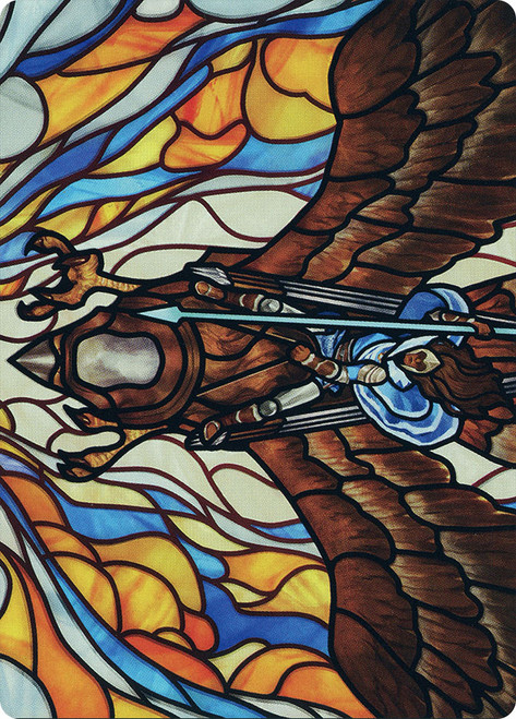{Tura Kennerud, Skyknight Art Card}\nArt Series\nSingle\nMagic The Gathering