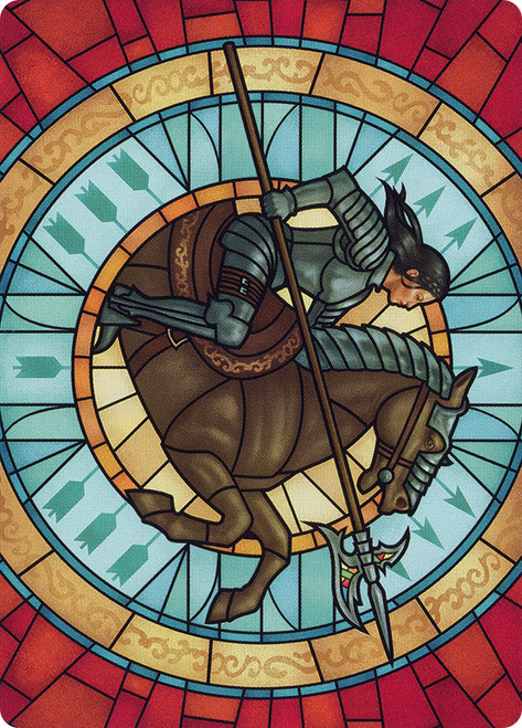 {Tori D'Avenant, Fury Rider Art Card}\nArt Series\nSingle\nMagic The Gathering