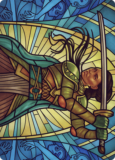 Shanna, Purifying Blade Art Card} (#77) | Art Series: Dominaria United | Star City Games Shanna, Purifying Blade Art Card} (#77) | Art Series: Dominaria United | Star City Games