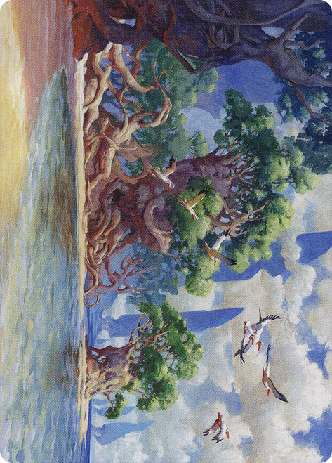 {Yavimaya Coast Art Card}\nArt Series\nSingle\nMagic The Gathering