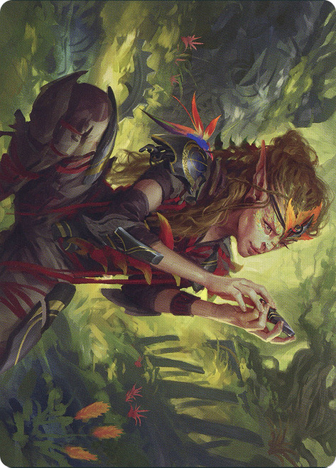 {Meria, Scholar of Antiquity Art Card}\nArt Series\nSingle\nMagic The Gathering