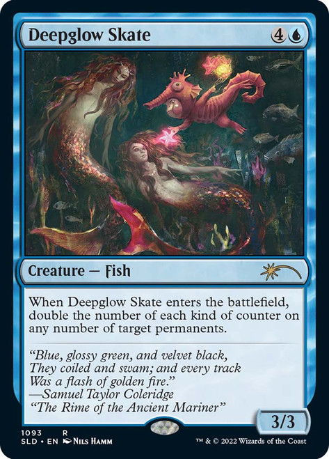 Deepglow Skate (Secret Lair)\nPromo: General\nSingle\nMagic The Gathering