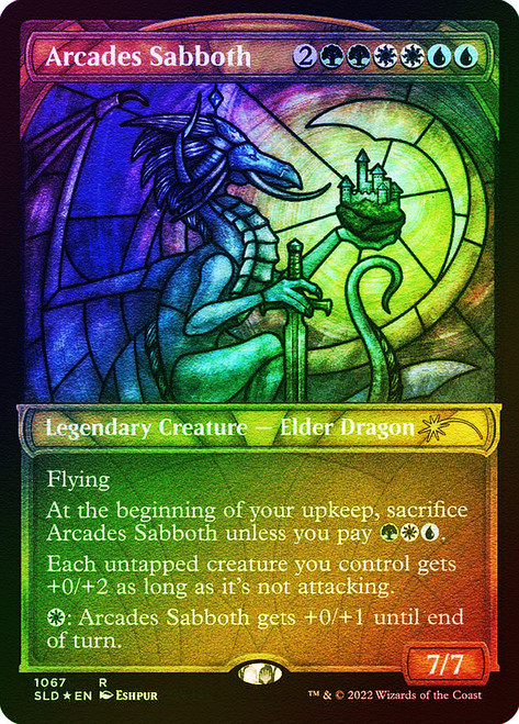 Arcades Sabboth (Secret Lair) (Showcase) (Textured Foil)\nPromo: General - Alternate Foil\nSingle\nMagic The Gathering