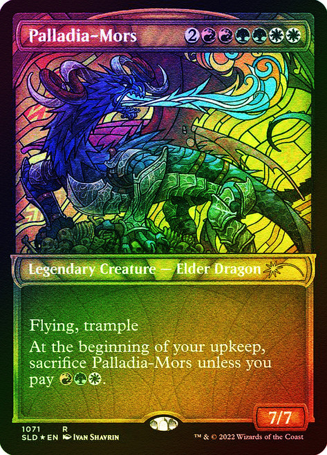 Palladia-Mors (Secret Lair) (Showcase) (Textured Foil)\nPromo: General - Alternate Foil\nSingle\nMagic The Gathering