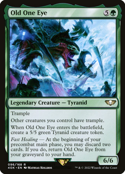 Old One Eye\nWarhammer 40,000 Commander\nSingle\nMagic The Gathering