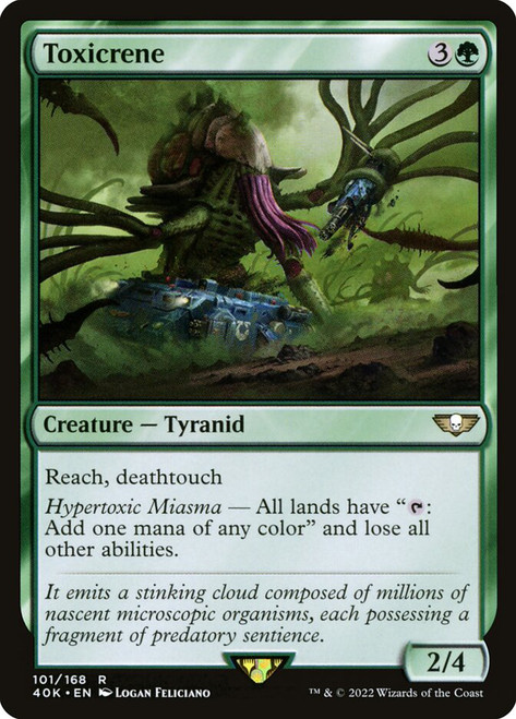 Toxicrene\nWarhammer 40,000 Commander\nSingle\nMagic The Gathering
