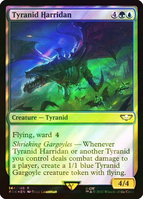 Tyranid Harridan (Surge Foil)\nWarhammer 40,000 Commander - Surge Foil\nSingle\nMagic The Gathering