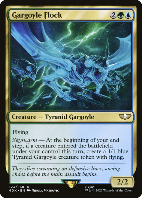 Gargoyle Flock\nWarhammer 40,000 Commander\nSingle\nMagic The Gathering